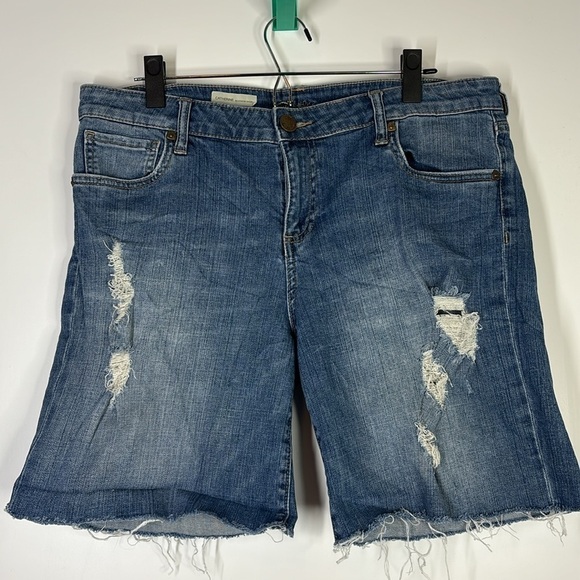 Kut from kloth Catherine boyfriend shorts size 14 - Picture 1 of 5